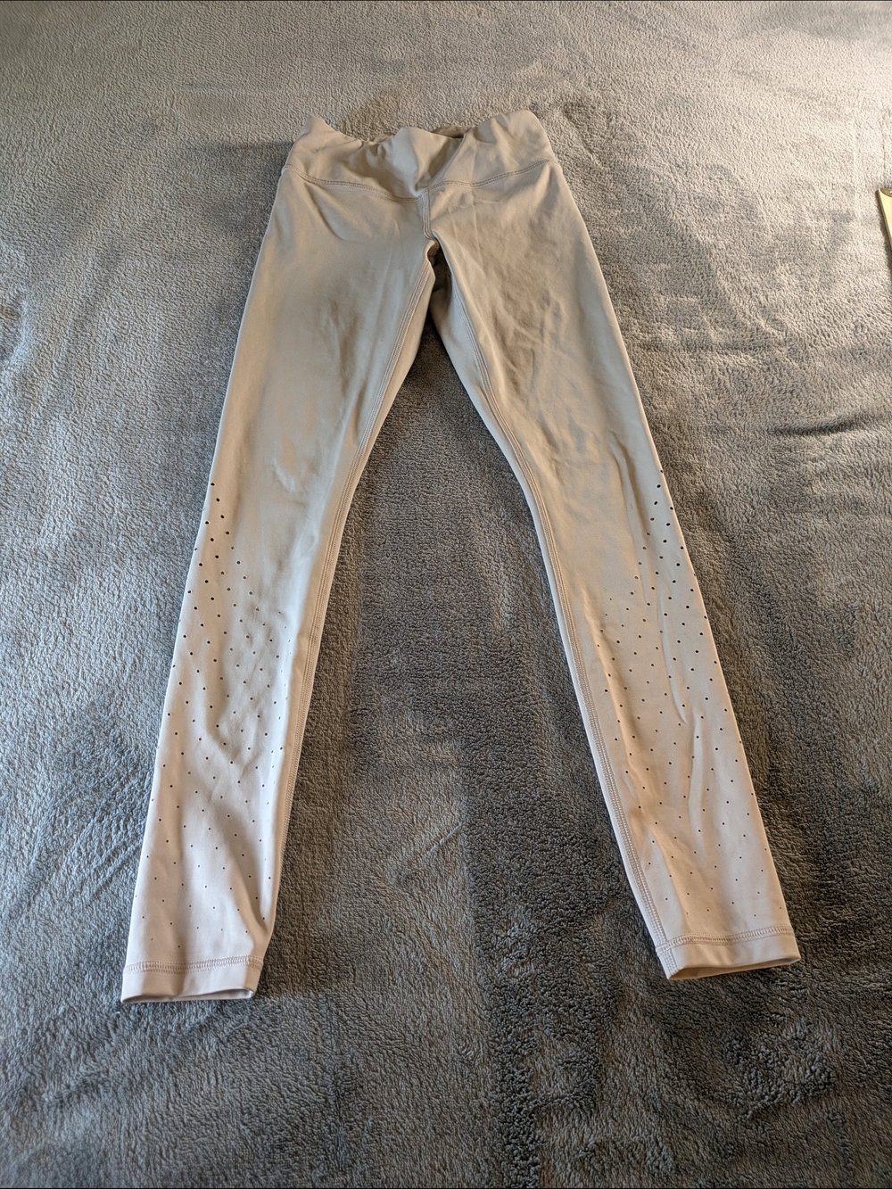 Athleta XXS Beige-Taupe High-Rise Athletic Leggings